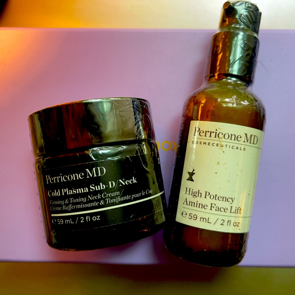 Perricone MD, 2floz High Potency Amino Facelift, 2floz Cold Plasma Sub-D Neck